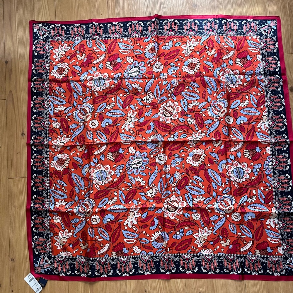 Brooks brothers silk scarf